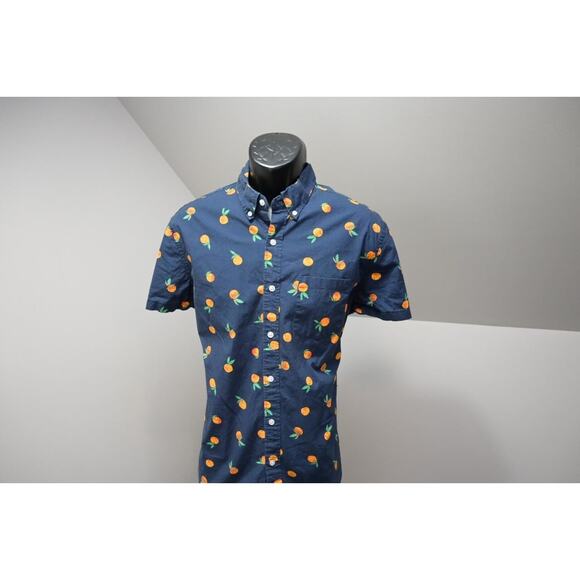 J Crew Flex Wash Dress Shirt Slim Fit Button Up Short Sleeve Mens Sz Large - Picture 3 of 9